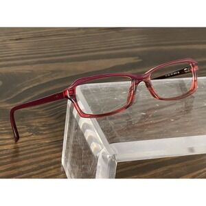 Ray-Ban RB5235-5054 Unisex Adults Red Rectangular Full Rim Eyeglasses Frame 135